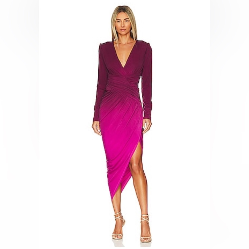 ๐ Young Fabulous & Broke Genesis Dress ๐โ Ombre Beet Long Sleeve XS ๐